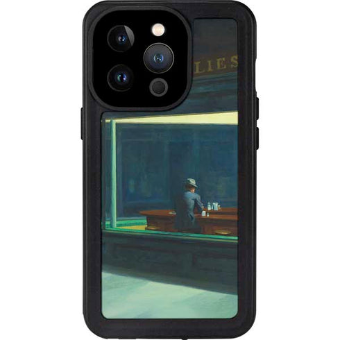 Edward Hopper Nighthawks 1942 iPhone 15 Pro Waterproof Case